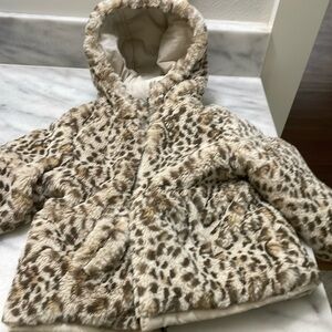 Reversible puffer coat - like NEW!